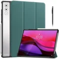 thumbnail image 1 of Case for Lenovo Yoga Tab Plus 12.7 inch 2025 TB520FU, Slim Smart Cover Lightweight Hard Shell Protective Cover with Multi-Angle Stand, Universal Stylus Pen, 1 of 7