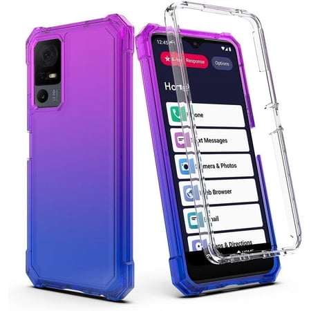 SPYCASE Screen Film Protector with Tempered Glass for Lively Jitterbug Smart 4