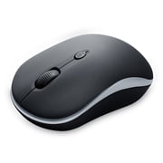 Bytech Wireless Mouse for Laptop, Desktop, Full Size, Ergonomic, USB Dongle Included