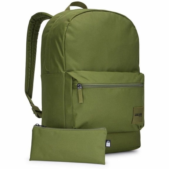 Case Logic Commence CCAM-1216 Carrying Case (Backpack) for 16" Notebook, Tablet PC, Gear, Electronics, Pen, Water Bottle, Book, Folder, Hawthorne Green