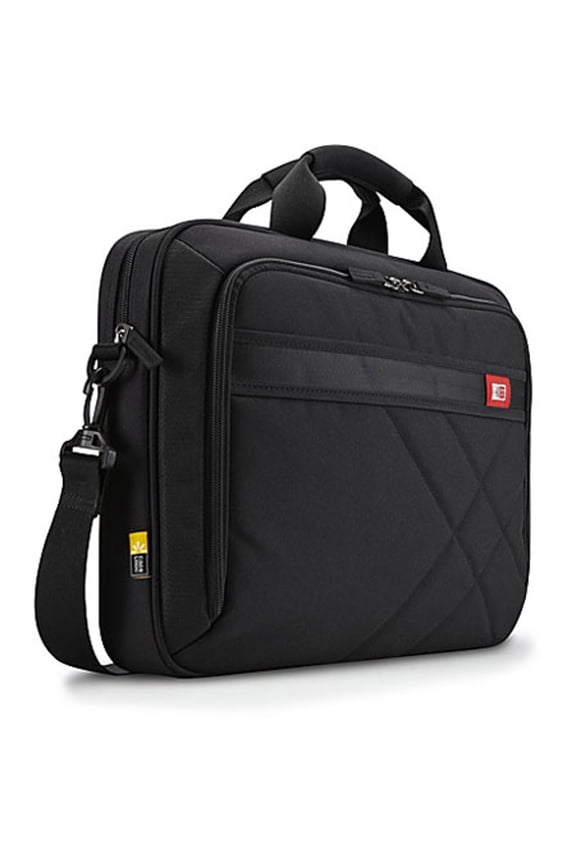 DLC-115 15.6-Inch Laptop and Tablet Briefcase (Black) Multi-Colored