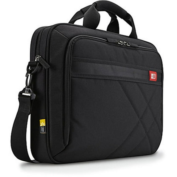 Case Logic DLC-115 15.6-Inch Laptop and Tablet Briefcase (Black) Multi-Colored