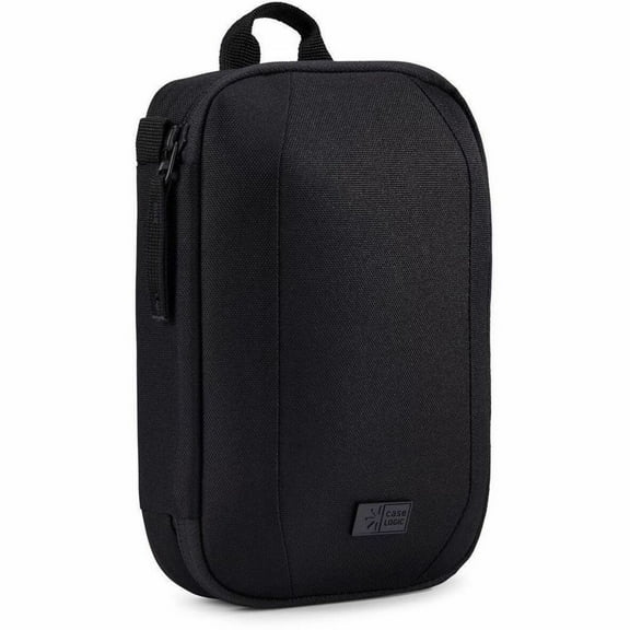 Case Logic Polyester Invigo Medium Electronic Case, 9-3/4"H x 5-15/16"W x 2-13/16"D, 73% Recycled, Black