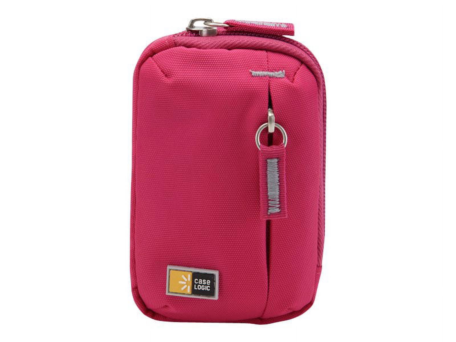 Case Logic Ultra Compact Camera Case with Storage - Case for camera - dobby nylon - pink
