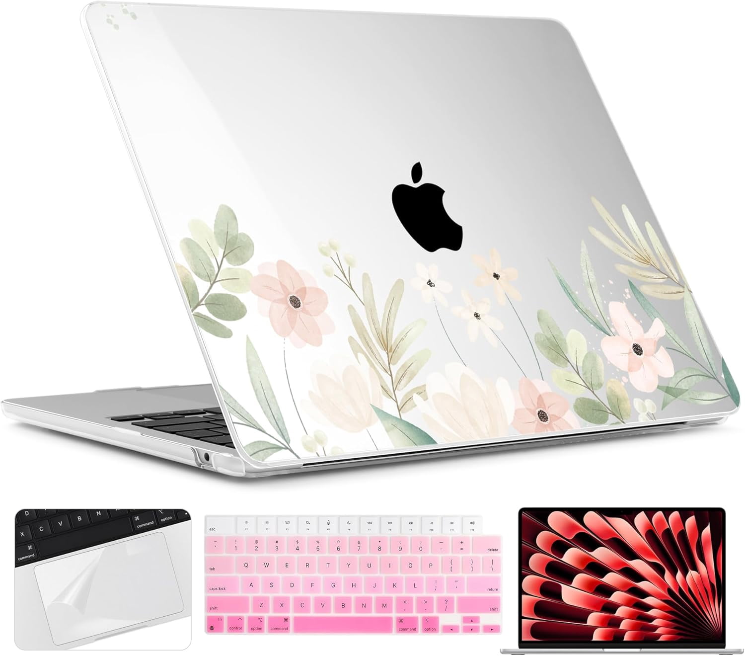 Case for M3 MacBook Air 13.6 Inch 2024 2023 2022 A3113 A2681 M2 with ...