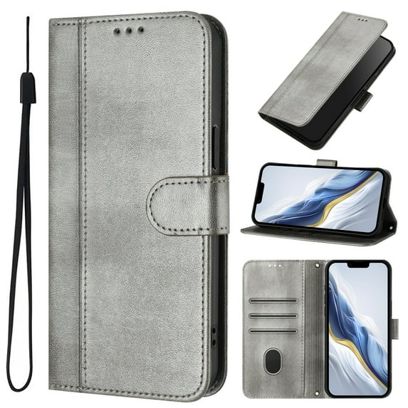 Case for MOTO G Stylus 2021 4G Wallet Case, Card Holder Slots, PU Leather Phone Cover, Wrist Strap, Magnetic Closure,Stand Flip Shockproof Protective Case