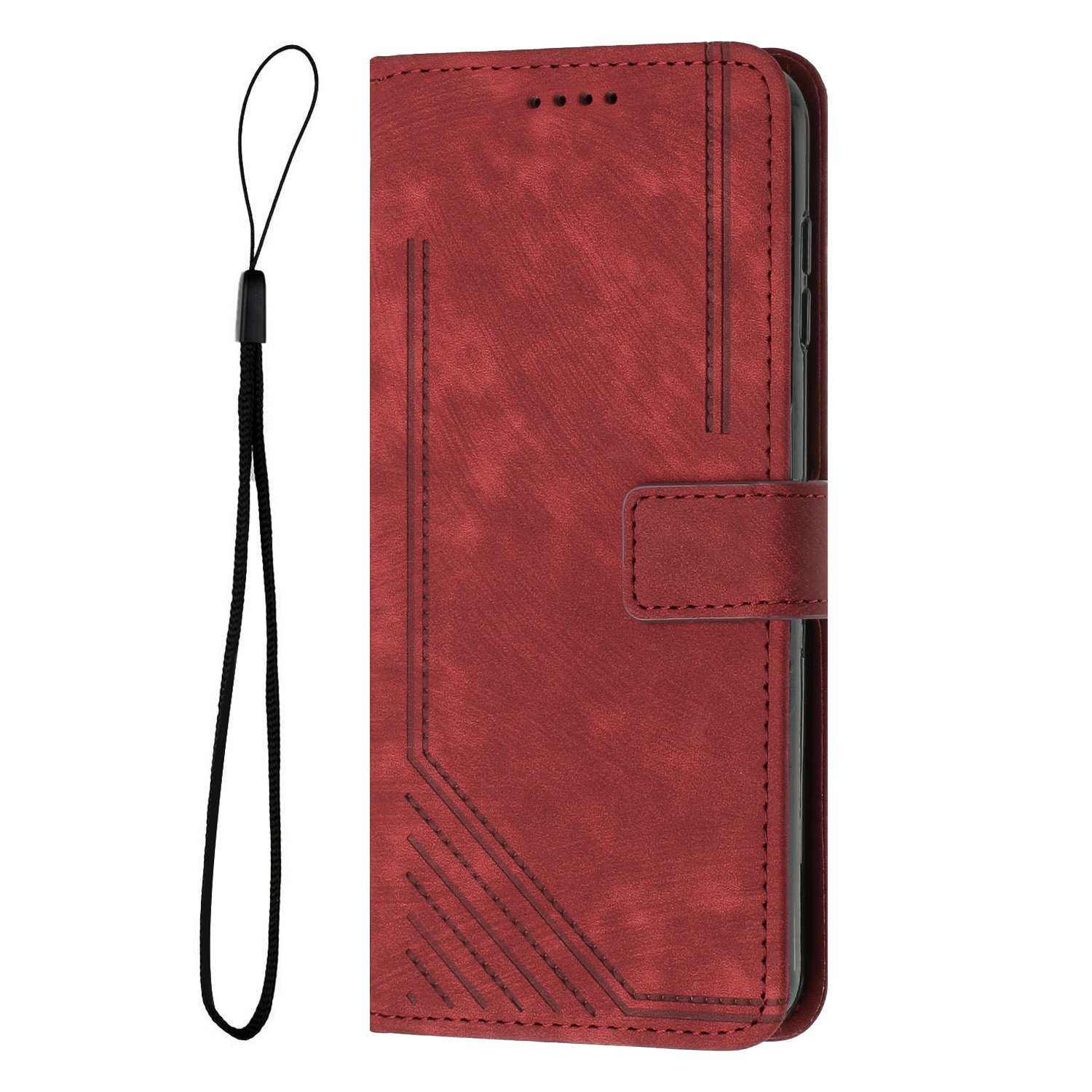 Custodia Personalizzata Per Motorola Moto G42 – Flip Cover In PU Pelle Con Slot E Supporto, Stampa Foto O Testo