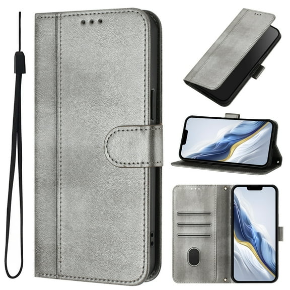 Case for MOTO ONE 5G ACE 2021 Wallet Case, Card Holder Slots, PU Leather Phone Cover, Wrist Strap, Magnetic Closure,Stand Flip Shockproof Protective Case