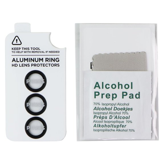 Case-Mate Aluminum Ring HD Lens Protectors for Samsung Galaxy S25+ (Plus) Black