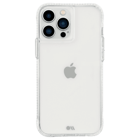 Case-Mate - Tough Clear Plus Hardshell Case w/ Antimicrobial for iPhone 13 Pro Max - Clear