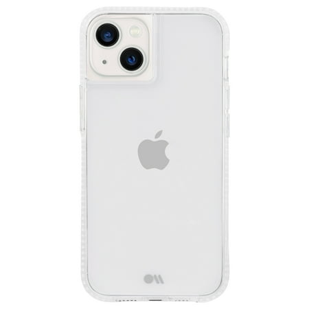 Case-Mate - Tough Clear Plus Hardshell Case w/ Antimicrobial for iPhone 13 - Clear