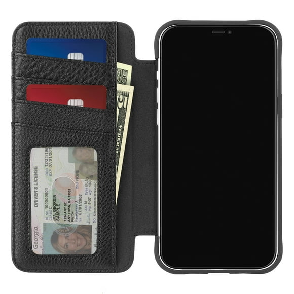 Case-Mate Apple iPhone 13 Wallet Folio MagSafe Case - Black