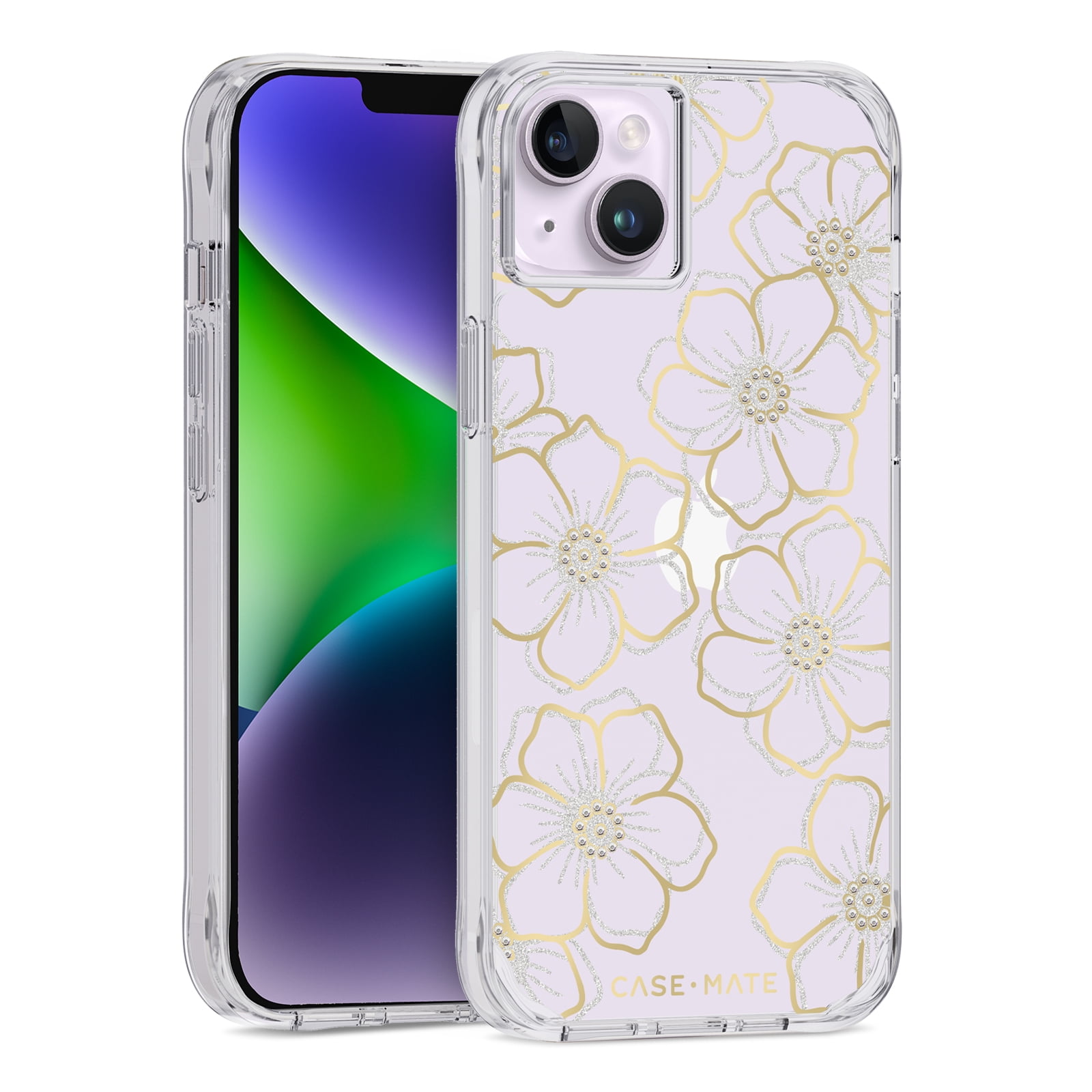 Case-Mate Apple iPhone 14 Plus Gems Case - Floral Gems