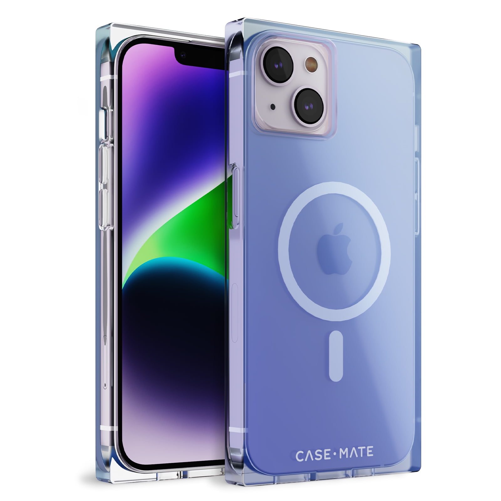 Custodia IPhone 14 Plus Case-Mate BLOX – Rainbow Frosting, Magnetica MagSafe, Antimicrobica - 2