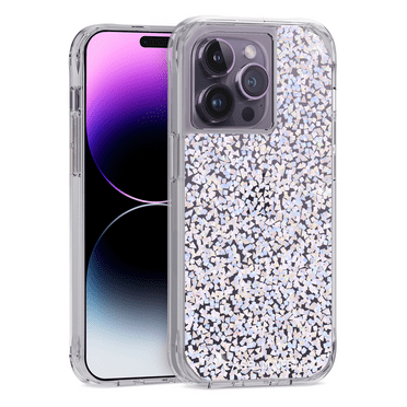 Case-Mate Apple iPhone 14 Pro Case [Wireless Charging Compatible] - 10Ft. Drop Protection - Twinkle Diamond