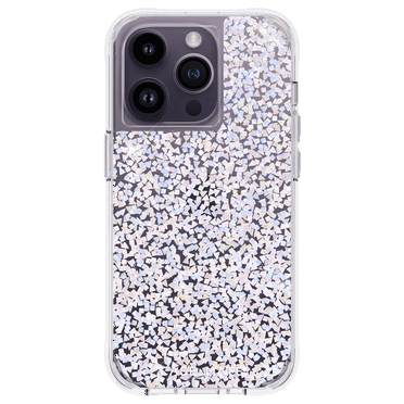 Case-Mate Apple iPhone 14 Pro Case [Wireless Charging Compatible] - 10Ft. Drop Protection - Twinkle Diamond