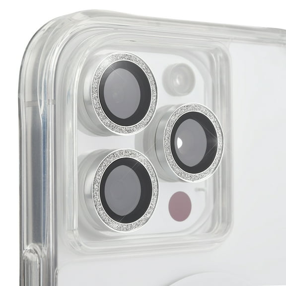 Case-Mate Apple iPhone 15 Pro Max / iPhone 15 Pro Camera Lens Protector with Aluminum Rings - Twinkle