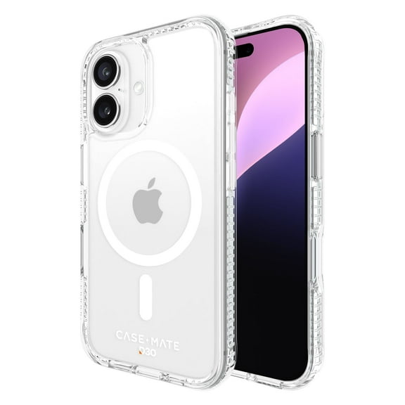 Case-Mate Apple iPhone 16 Plus D3O Tough MagSafe Compatible Case - Clear