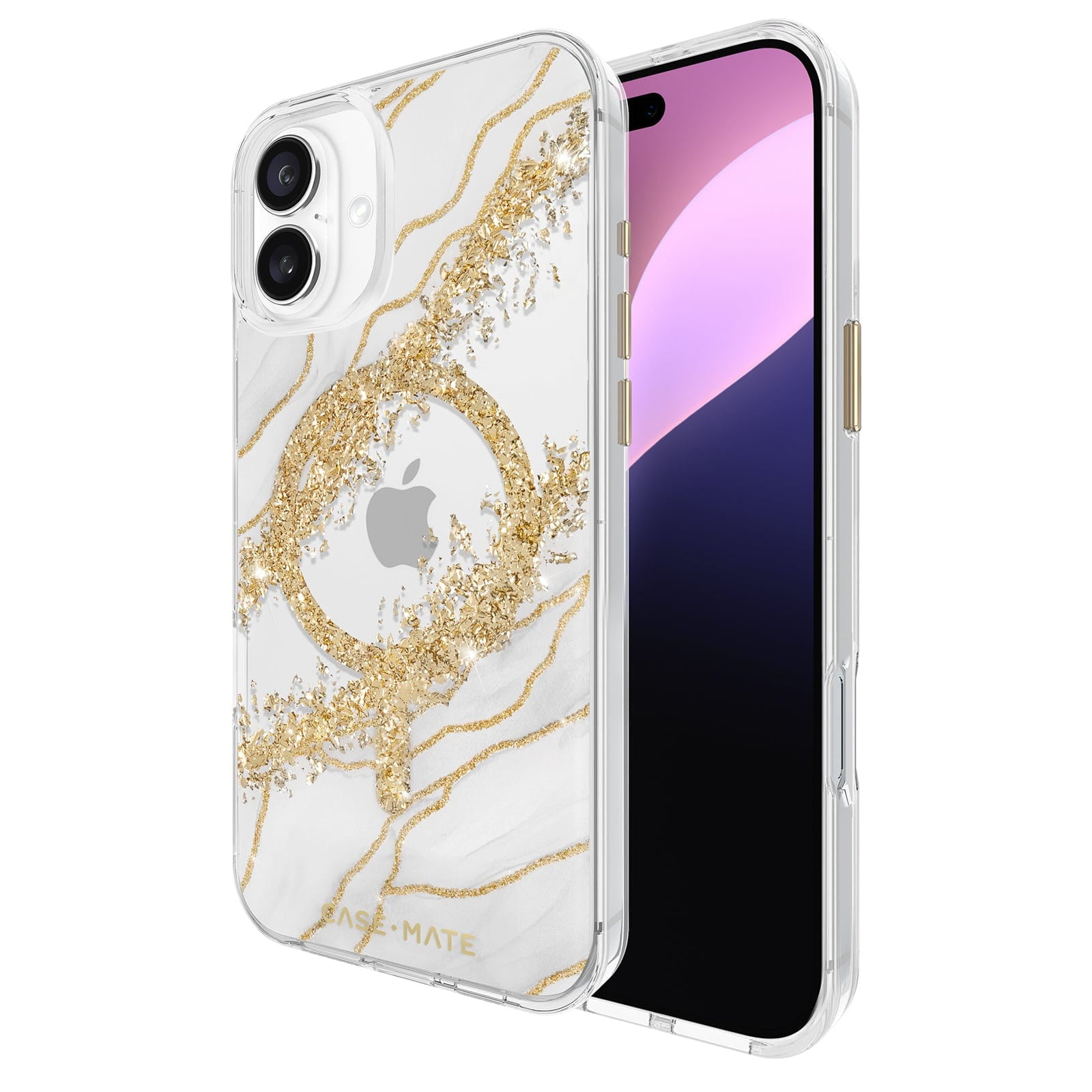 Case-Mate Apple iPhone 16 Plus Karat MagSafe Compatible Case - Granite