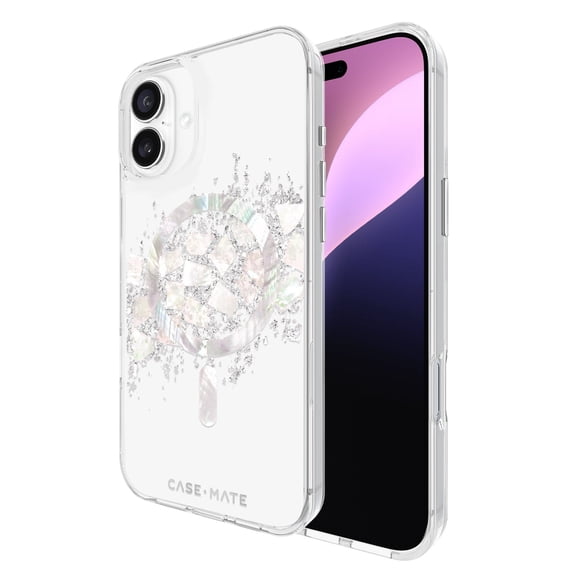 Case-Mate Apple iPhone 16 Plus Karat MagSafe Compatible Case - Touch of Pearl