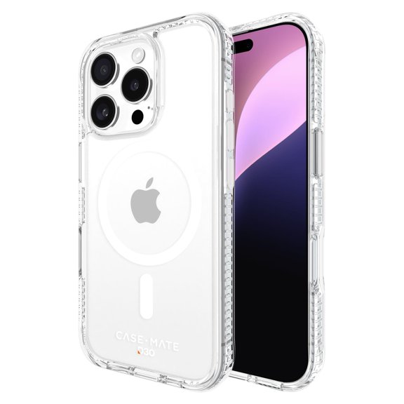 Case-Mate Apple iPhone 16 Pro D3O Tough MagSafe Compatible Case - Clear
