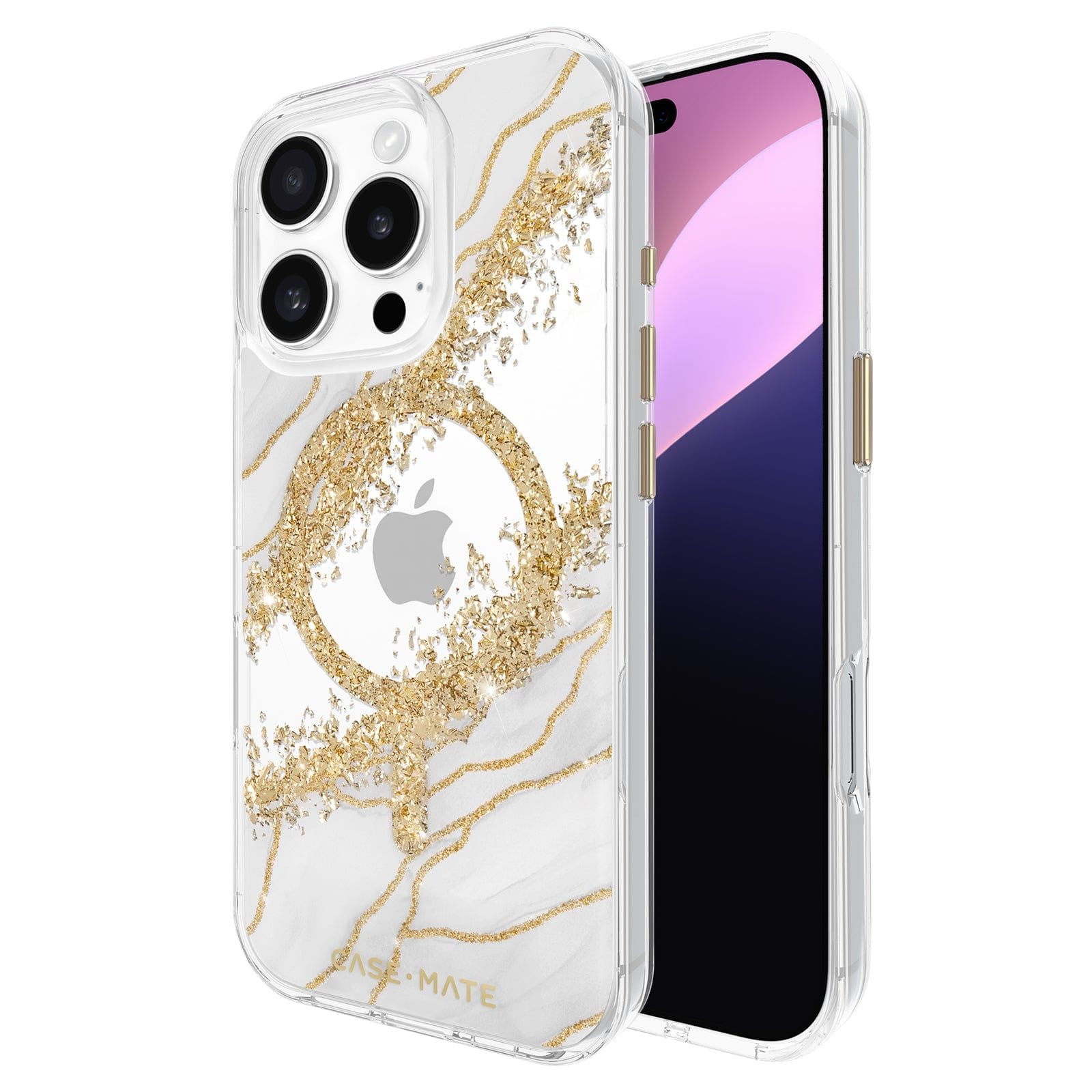 Case-Mate Apple iPhone 16 Pro Karat MagSafe Compatible Case - Granite