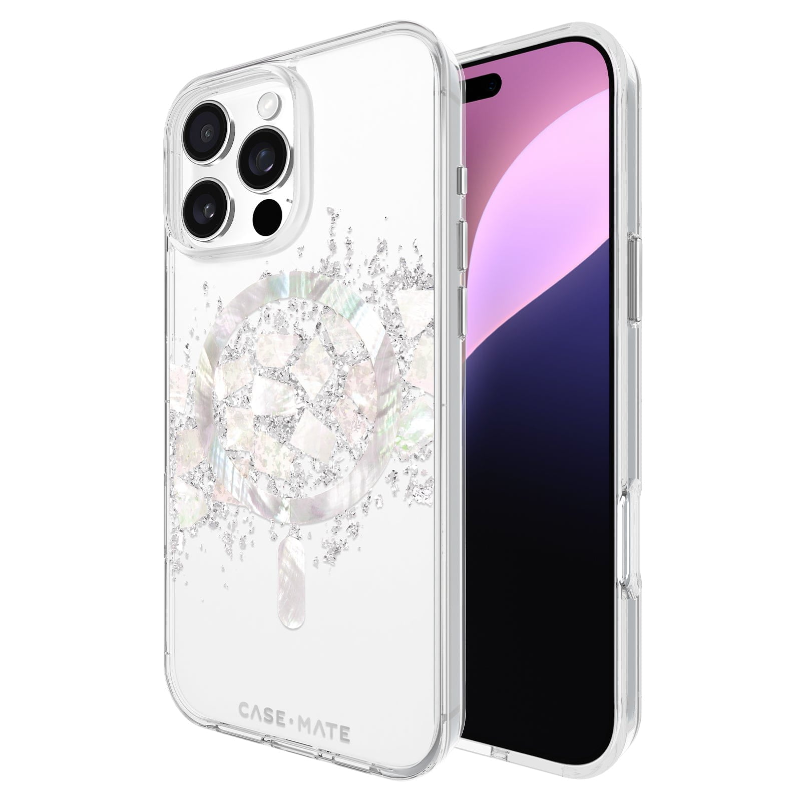 Case-Mate Apple iPhone 16 Pro Max Karat MagSafe Compatible Case - Touch of Pearl