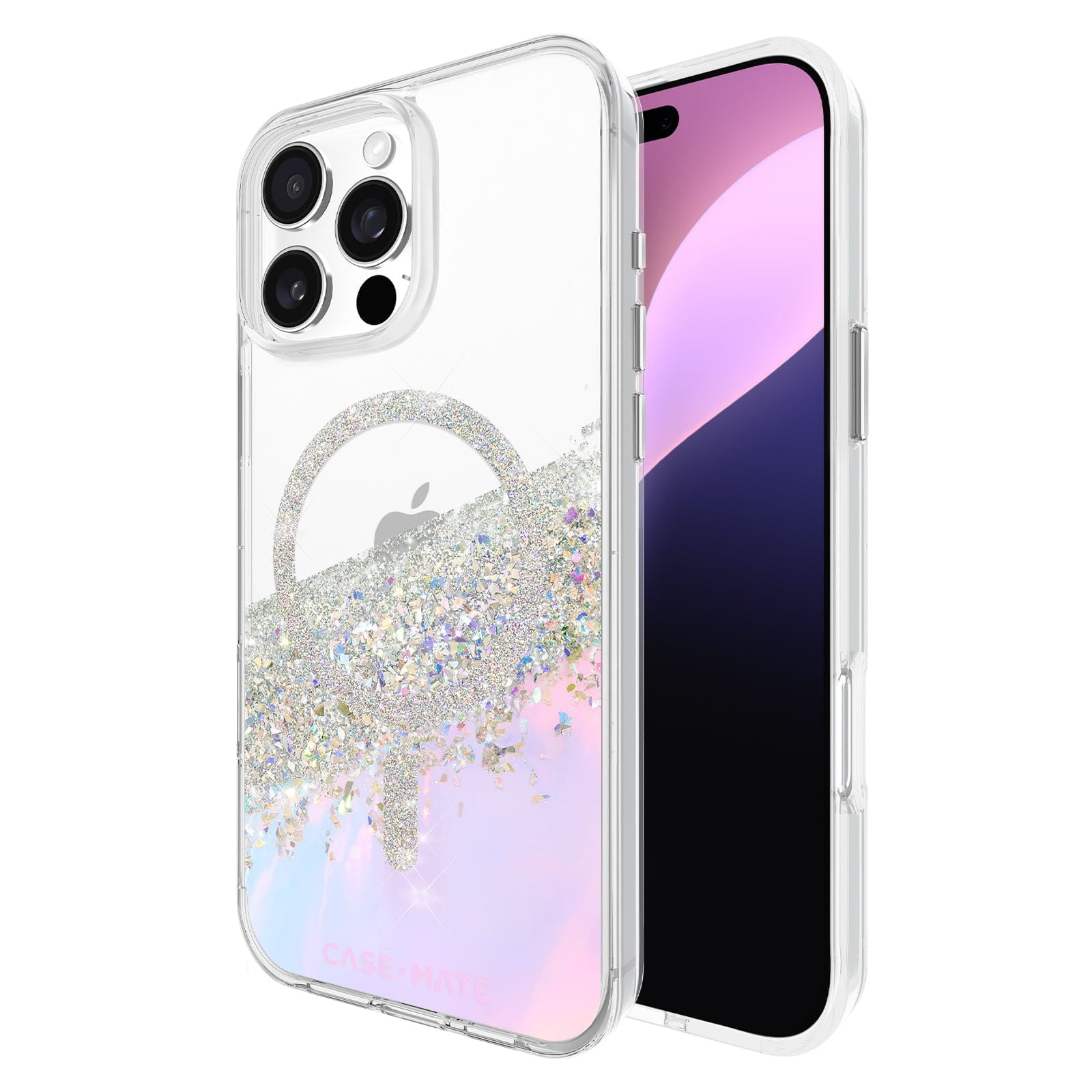 Case-Mate Apple iPhone 16 Pro Max Soap Bubble Karat MagSafe Compatible Case - Iridescent