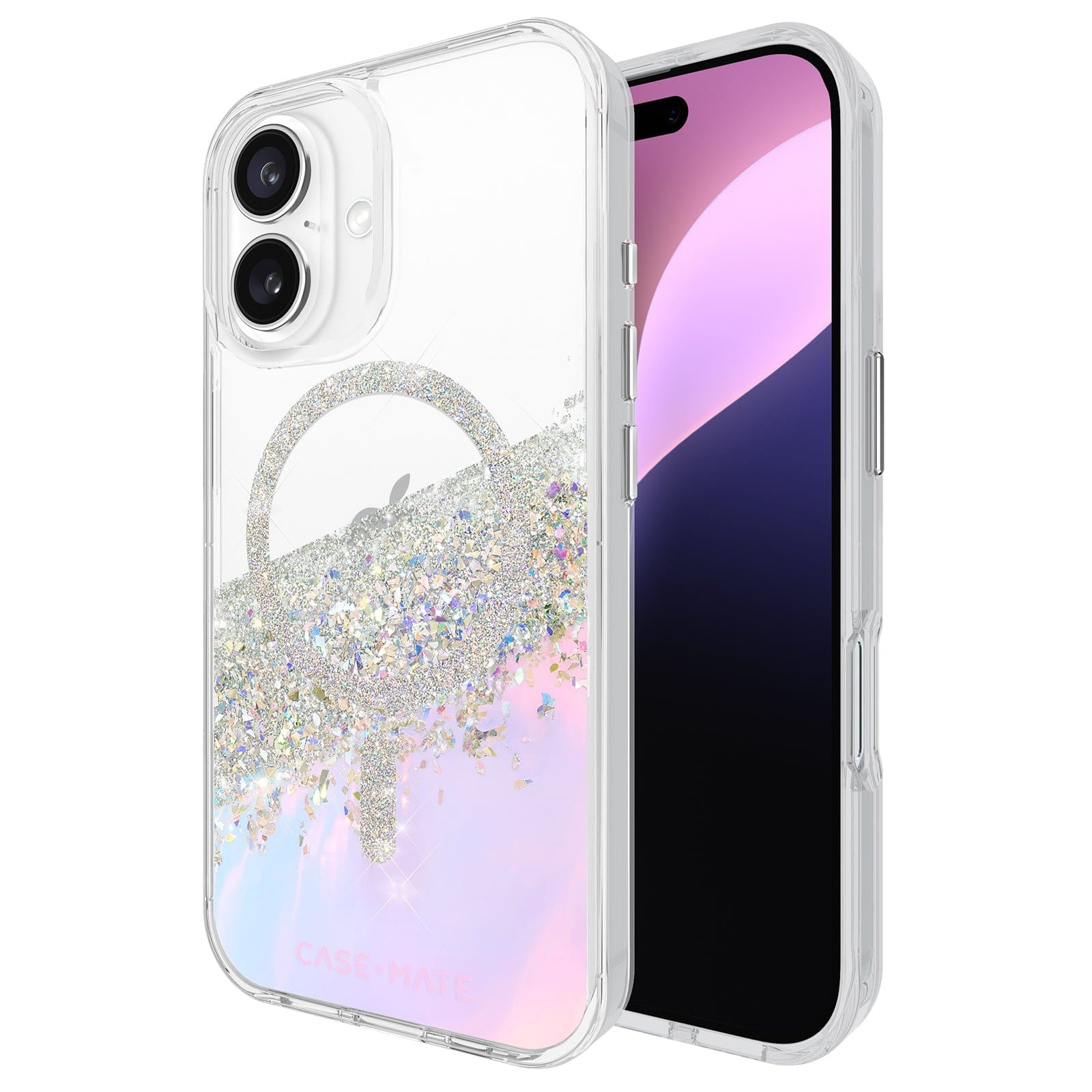 Case-Mate Soap Bubble MagSafe Case for iPhone 16 - Iridescent