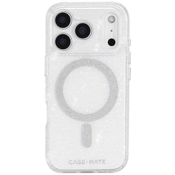 Case-Mate CMTC-17 PRO (2025 iPhone 6.3" Pro, Magsafe) Twinkle Case Silver