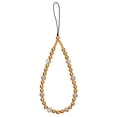 thumbnail image 1 of Case-Mate Cell Phone Charm Strap with Beaded Golden Crystal - Hands-Free Secure Wrist Grip, 1 of 5