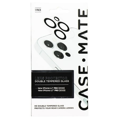 Case-Mate - Lens Protector for Apple iPhone 15 Pro and 15 Pro Max - Clear