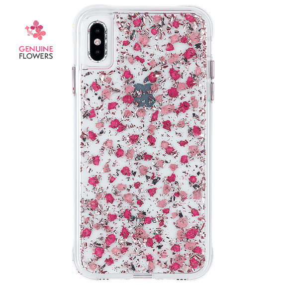Case-Mate Karat Case for Apple iPhone Xs Max - Ditsy Pink Petals