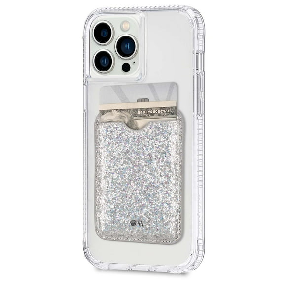 Case-Mate MagSafe Compatible Card Holder for Apple iPhones and Cases - Sparkle