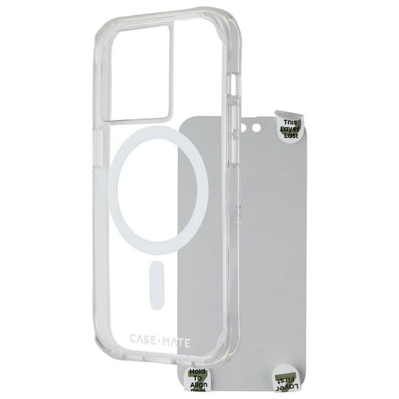 Case-Mate Pack Case and Screen Protector for iPhone 14 Pro - Clear