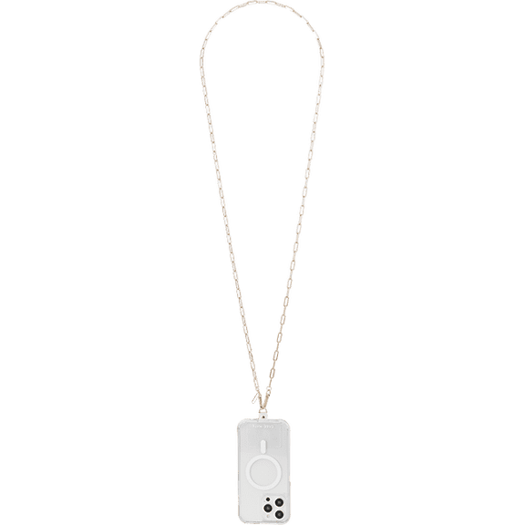 Case-Mate Phone Crossbody Attaches To Any Phone Case Gold Chain