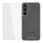 Case-Mate Samsung Galaxy S23 FE 5G Case and Screen Protector - Clear