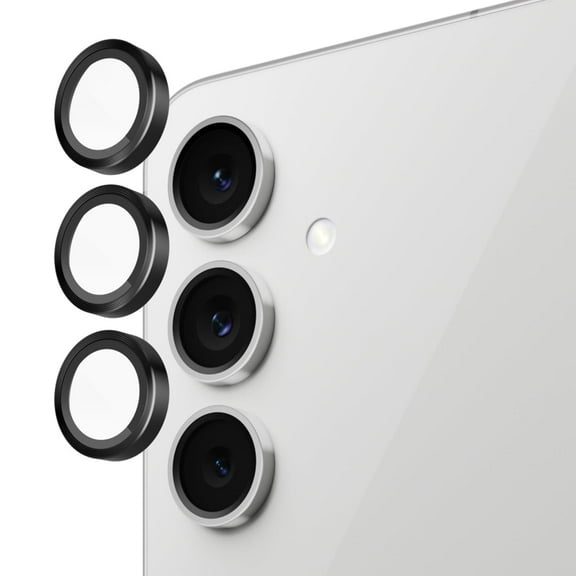 Case-Mate Samsung Galaxy S24 FE Aluminum Ring Lens Protector - Black