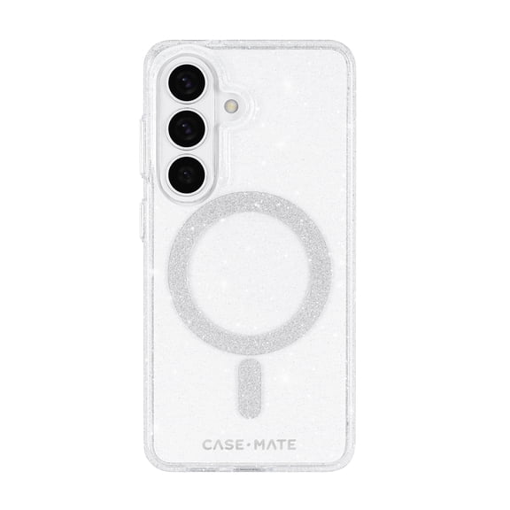 Case-Mate Samsung Galaxy S26 Twinkle Magnetic Phone Case - Twilight Silver