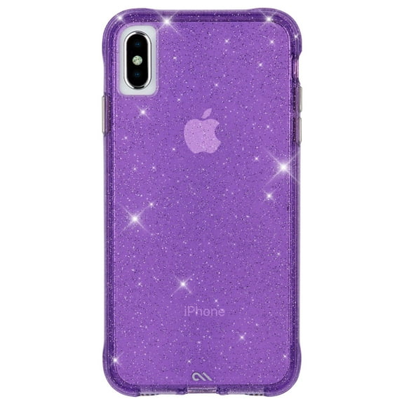 Case-Mate Sheer Crystal Case for Apple iPhone Xs - Purple
