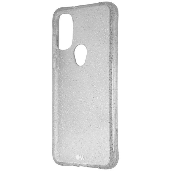 Case-Mate Sheer Crystal Series Hard Case for Moto G Power (2022) - Clear/Glitter