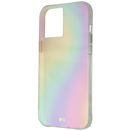 Case-Mate - Soap Bubble Carrying Case With Micropel For Apple iPhone 12 Pro Max - Iridescent