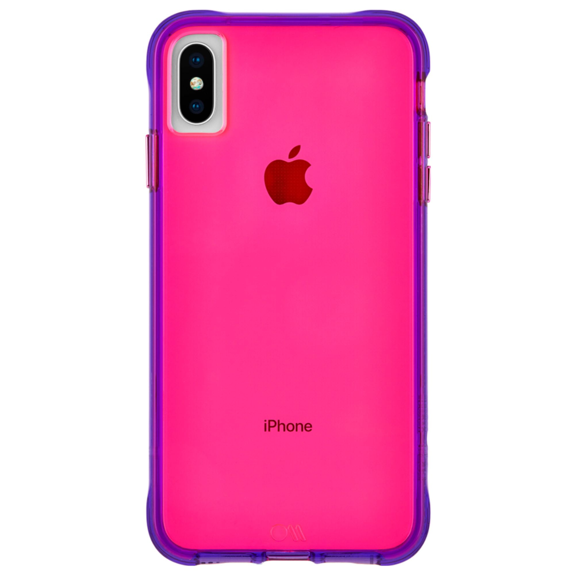 Hot Pink Iphone Xs Max Case Vibrant Neon Pink Case For Apple
