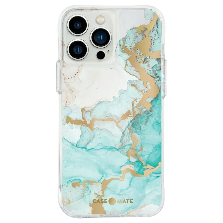 Case Mate Tough Prints Case for Apple iPhone 12 and 12 Pro Ocean Marble