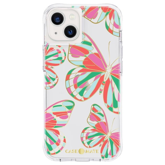 Case-Mate Tough Prints Case for Apple iPhone 13 - Butterflies