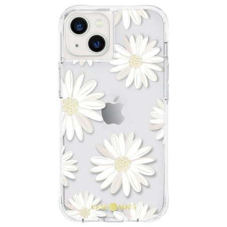 Case-Mate - Print Hardshell Case for iPhone 13 - Glitter Daisies