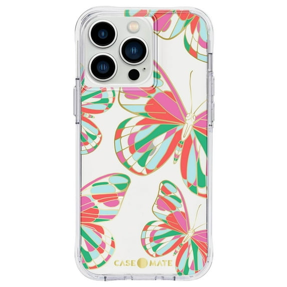 Case-Mate Tough Prints Case for Apple iPhone 13 Pro - Butterflies