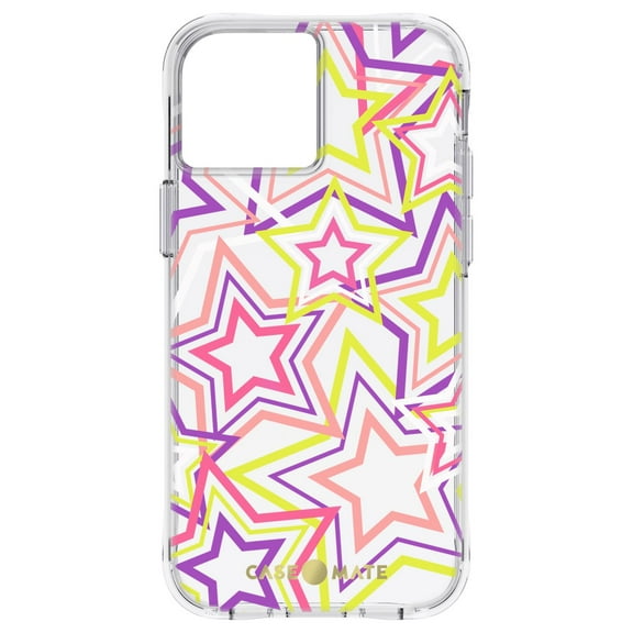 Case-Mate Tough Prints Case for Apple iPhone 13 Pro Max - Neon Stars
