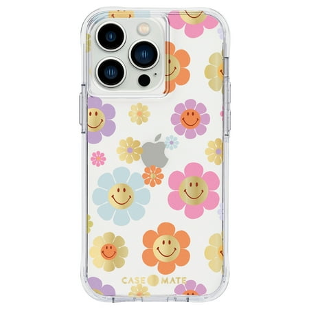 Case-Mate - Print Hardshell Case for iPhone 13 Pro - Retro Flowers