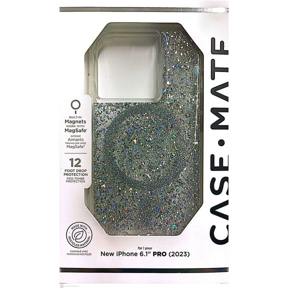 Open Box Case-Mate Twinkle Disco with MagSafe Case For iPhone 15 Pro